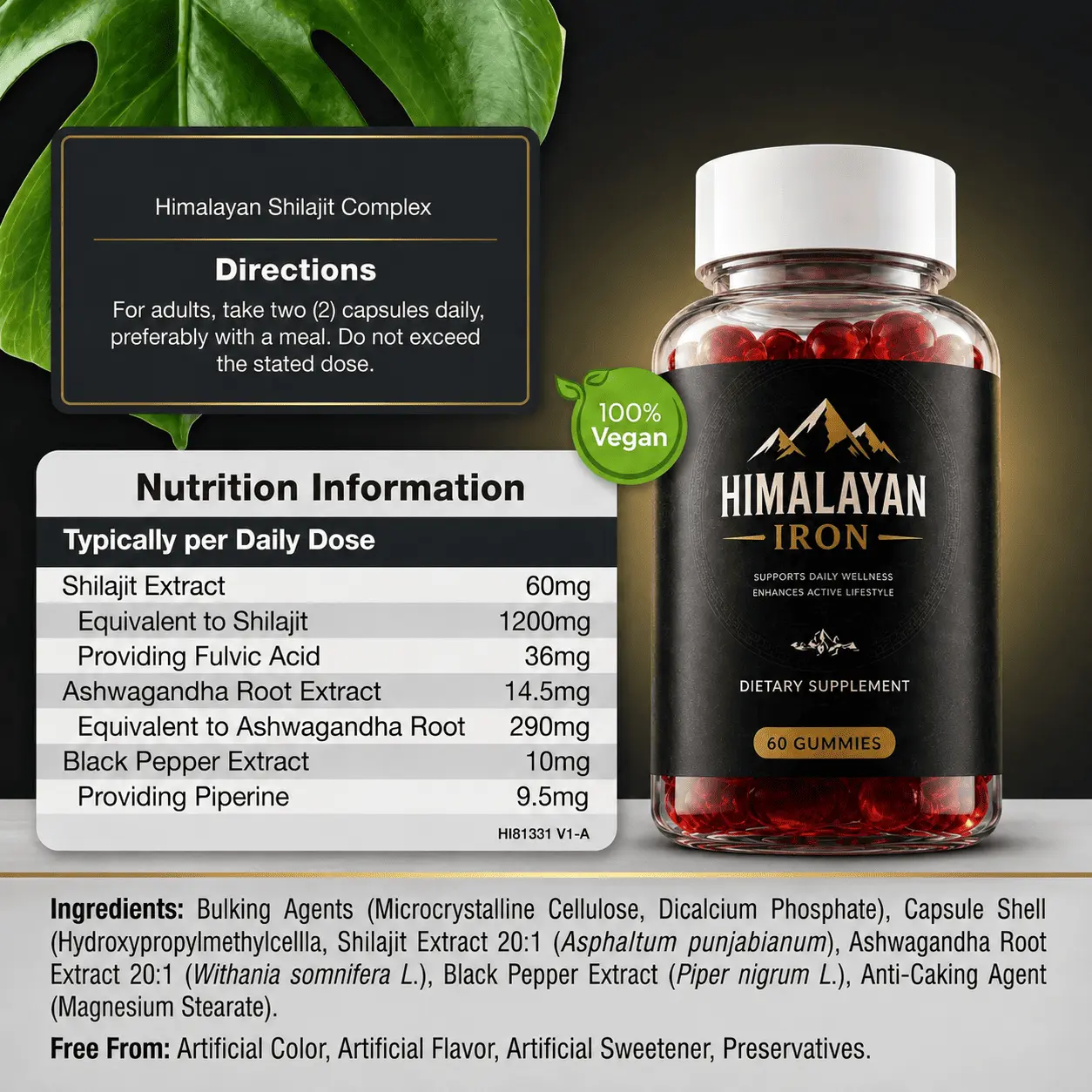 Advanced formula synergy